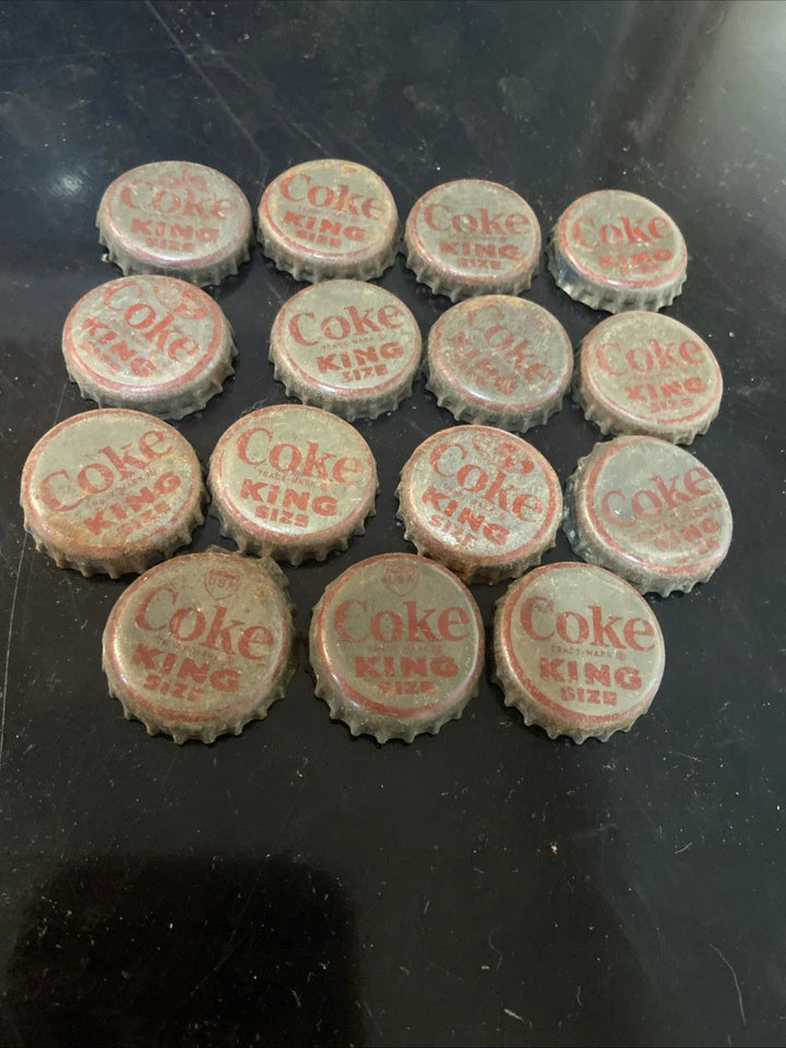 15 шт. Крышки для бутылок кока-колы большого размера NFL All Stars 1960-е - Изображение 1 из 1