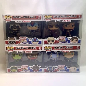 Funko Pop Lot - Rocket Mega Man X Gamora Strider Marvel Chun Li Ultron Sigma - Bild 1 von 6