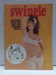 SWINGLE Adult Cartoon MAGAZINE, FULL FIGURE LADIES November 1969 Volume 16 #1 - Imagen 1 de 2