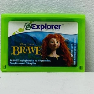 LeapFrog LeapPad Leapster Explorer System Game Brave Disney Princess Merida Kids - Picture 1 of 1