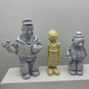 Konvolut 3 Vintage Popeye Figuren - Bluto / Bruno, Olive Oyl, J. Wellington Wimpy - Bild 1 von 23