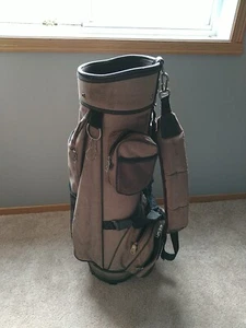 Knight 15-Wege Cart/Carry Golfbag mit Tragegurt, 7 Reißverschlusstaschen & Extras! - Bild 1 von 6