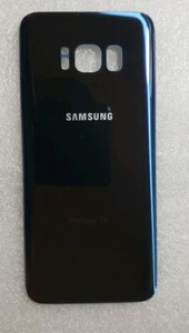 100% fit black samsung s8 Battery Cover Replacement Rear Housing Back Door - Picture 1 of 3