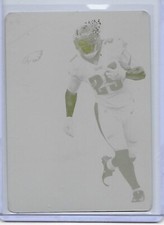 1/1 plate Philadelphia Eagles LEGARRETTE BLOUNT #84 2017 Contenders yellow