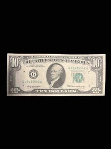 Lightly Circulate $10 bill - 1969 Series - Picture 1 of 2