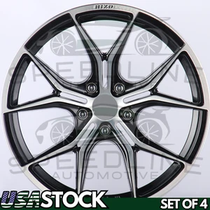 NEW Wheels 5x120 19" 8.5J 9.5J Inch Rims Set of 4 Style US Stock Staggered Setup - Picture 1 of 2