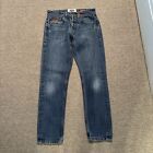 Superdry Blue Jeans trocken lose Herren W28 L30 Vintage orange Etikett