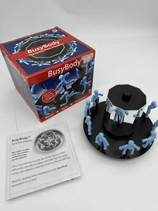 BusyBody Animator Specchio Spinning Posabile Stop Motion Giocattolo di Eye Think RARO - Foto 1 di 6