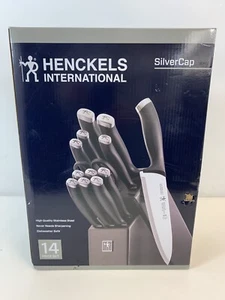 NUEVO HENCKELS 13581-001 Silvercap Razor-Sharp Juego de cuchillos de 14 piezas NUEVO - Imagen 1 de 7
