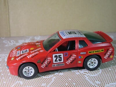 480Z Burago 9105 Italie Porsche 924 Turbo GR 2 #25 Monte Carlo 1982 Rouge 1:24 - Photo 1/4