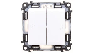 LEGRAND VALENA LIFE Treppenschalter IP44 weiß 752158 Treppenschalter - Bild 1 von 1
