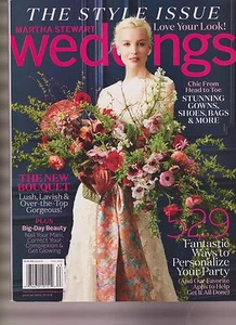 MARTHA STEWART WEDDINGS MAGAZINE SUMMER 2016, THE STYLE ISSUE, NEW NO LABEL. - Picture 1 of 1