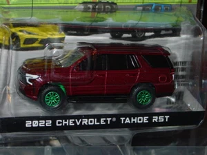 GREENLIGHT 2022 CHEVROLET TAHOE RST MACCHINA VERDE INSEGUIMENTO NUOVO CON SCATOLA - Foto 1 di 3