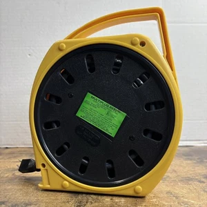General Commercial Industrial Multiplug Extension Cord Reel 4 Outlets 6000-25G - Picture 1 of 11