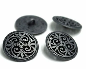 Hollow Shank Buttons Sew On Jeans Cloth Button Sewing Material Craft Decor 20Pcs - Picture 1 of 19