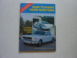 Ford Mustang "How To Paint" Step by Step Procedures Manual, 1982 - Picture 1 of 11