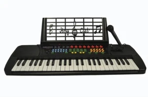 NUEVO piano electrónico De Rosa 49 teclas para niños (negro) - Imagen 1 de 1