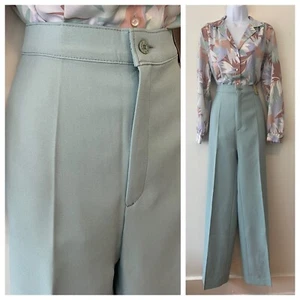 Pantalón Levis Bend Over Vintage Mujer Pierna Recta De Colección 14 Pantalones Verdes 28x33 Nuevo - Imagen 1 de 6