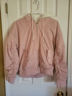 Youth Jacket Mossimo Size Medium Zip Up Long Sleeve with Hood - Image 1 of 4