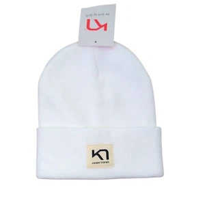 Gorro tejido acanalado blanco Kari Traa Rothe talla única ajuste regular - Imagen 1 de 7