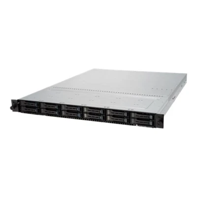 Customizable ASUS 1U Rack Server RS500A-E10-RS12U 12x 2.5" SATA/SAS For AMD EPYC - Image 1 of 4