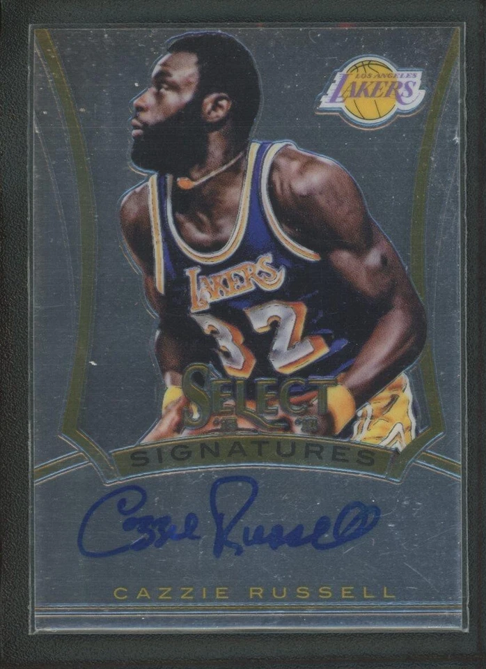 2013-14 Cazzie Russell auto panini select signatures autographs - Image 1 of 2