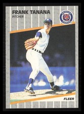 Frank Tanana 1989 Fleer #147  Detroit Tigers