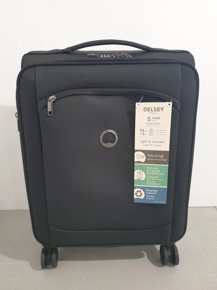 Delsey Montmartre Air 2.0 Trolley Schwarz 00 2352808 00 0R - Leicht zerkratzt - Bild 1 von 4