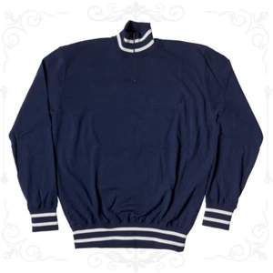 MAGLIONE LEGGERO LIEGI Ciclismo Vintage Cycle Bike Made in Italy Training Jumper - Imagen 1 de 5