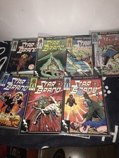 Marvel Star Brand 1986 Vintage Comics #1-7 In Plastic Sleeves Lot New Universe