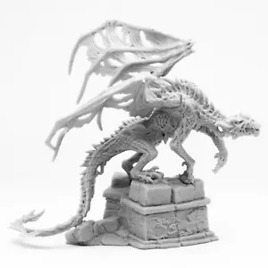 ZOMBIE DRAGON Reaper Miniatures Dark Heaven Bones REM77466 D&D - Picture 1 of 3