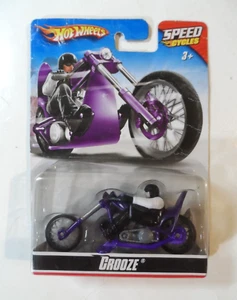 NEW SEALED - Hot Wheels CROOZE Speed Cycles Motorcycle (2009) Purple - Picture 1 of 3