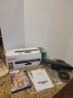 Kinect Sensor Bar for Microsoft Xbox 360 Complete in Box CIB Great Condition - Image 1 of 4