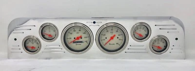 GMC Truck 1966 calibre 6 tablero juego de inserción Billet aluminio tiburón Foto 1 de 4