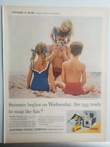 Vintage 1961 Kodak Film 127 Print Ad Ephemera Wall Art Decor - Picture 1 of 1
