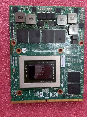 Tested MSI GT60 GT70 laptop N13E-GS1-LP-A1 GTX 670M 3GB video graphics card - Image 1 of 3