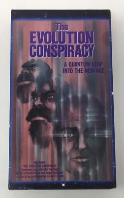 The Evolution Conspiracy VHS Tape Documentary Conspiracy Theory Religious Video Foto 1 de 4