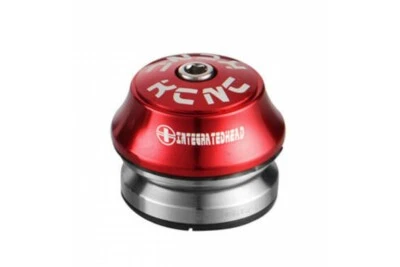 red KCNC Omega S3 Headset Drop In Campa 1 1/8 " Integrated Headset cycling fsa - Image 1 of 3