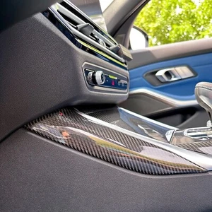 Echt Carbon Seiten Mittelkonsole Blenden für BMW G20 G21 G22 G23 G80 G81 G82 G83 - Picture 1 of 13