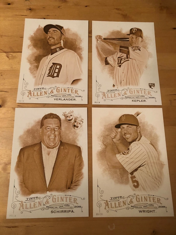 2016 Topps Allen & Ginter 1-100 Jumbo 5x7 Gold /10 Made You Pick Free Shipping - Image 1 of 1