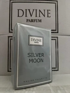Profumo SILVER MOON 100ml Divine Parfum Bois D'argent Uomo Eau de Toilette