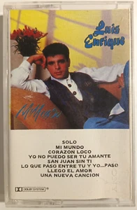 LUIS ENRQIUE - MI MUNDO - 1989 MEXICAN TAPE ALBUM, SALSA - Picture 1 of 4