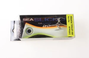 JATSUI SEA SLICKER - SW-LETHAL POPPER - 100 mm - 32 gr - Col. YWO - AZ071 - Photo 1/5