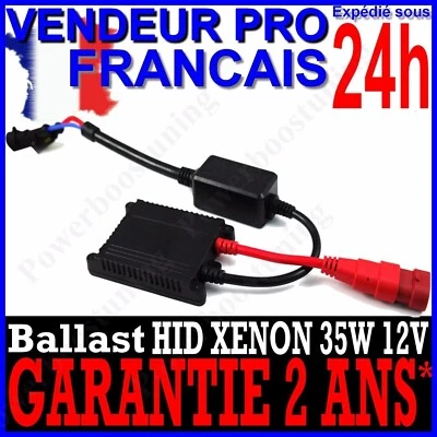With Xenon Ballast 35W Slim For Kit Hid H1 H4 H7 H11 Spare Balastre - Image 1 of 2