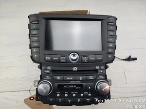 04-06 Acura TL Radio, Navi, Display Screen, Climate Control Panel 39050-SEP-A4 - Picture 1 of 10
