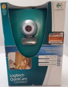 NEW LOGITECH QuickCam Connect for Video Calling, Web Camera Chatting, (E 2500) - Picture 1 of 8