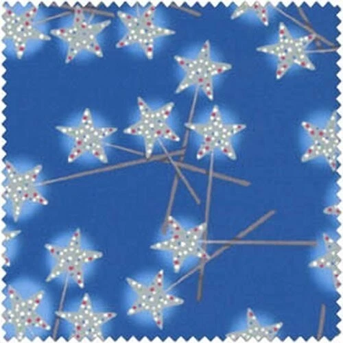 Varita mágica azul por yarda Wizard of OZ sobre el arco iris Foto 1 de 1