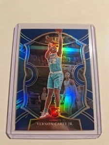 2020-21 Panini Select Concourse Vernon Carey Jr RC #92 Retail Blue Silver Prizm - Bild 1 von 2