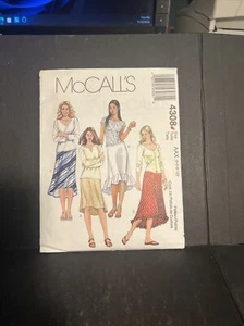 McCall's Pattern 4308 * Misses Size 4-6-8-10 * Skirt: High / Low Hem - Picture 1 of 2
