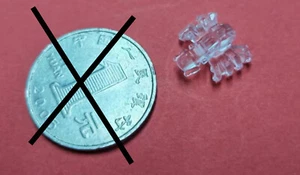 ZOIDS Mini DIY Transparent Spider Doll Ornament Action Figure Toy Model 1x - Picture 1 of 1